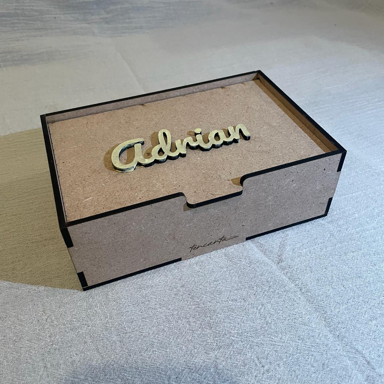 📦 Caja madera personalizada