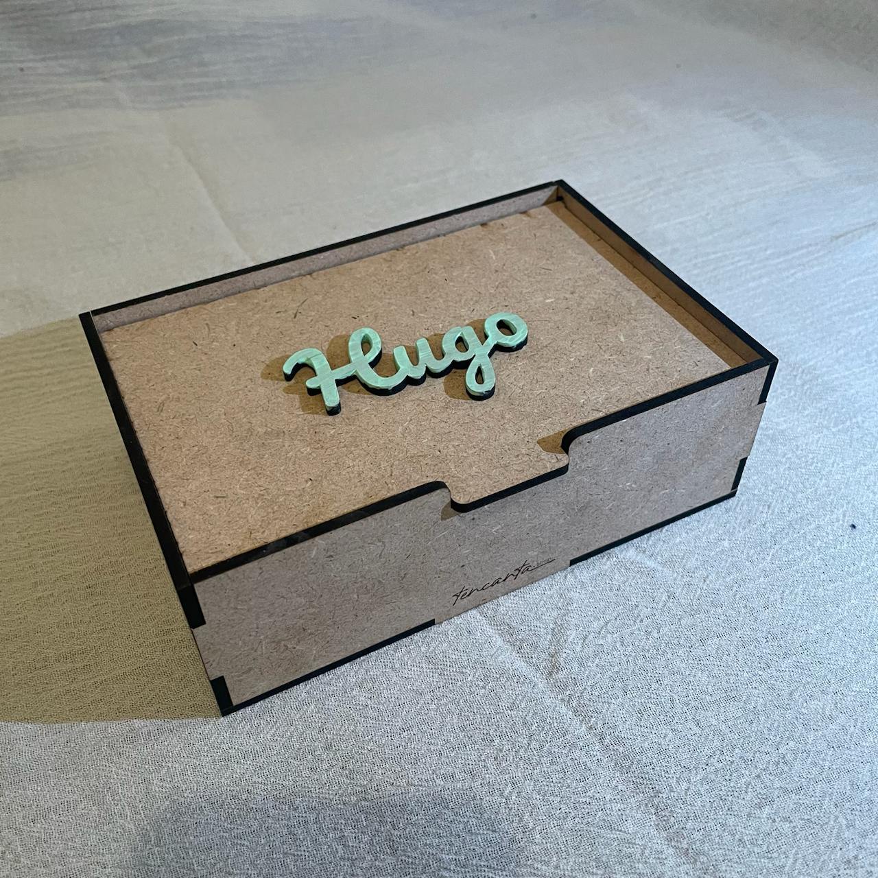 📦 Caja madera personalizada