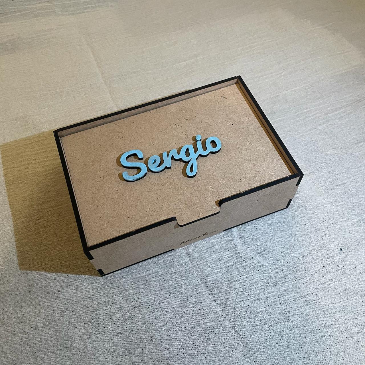 📦 Caja madera personalizada