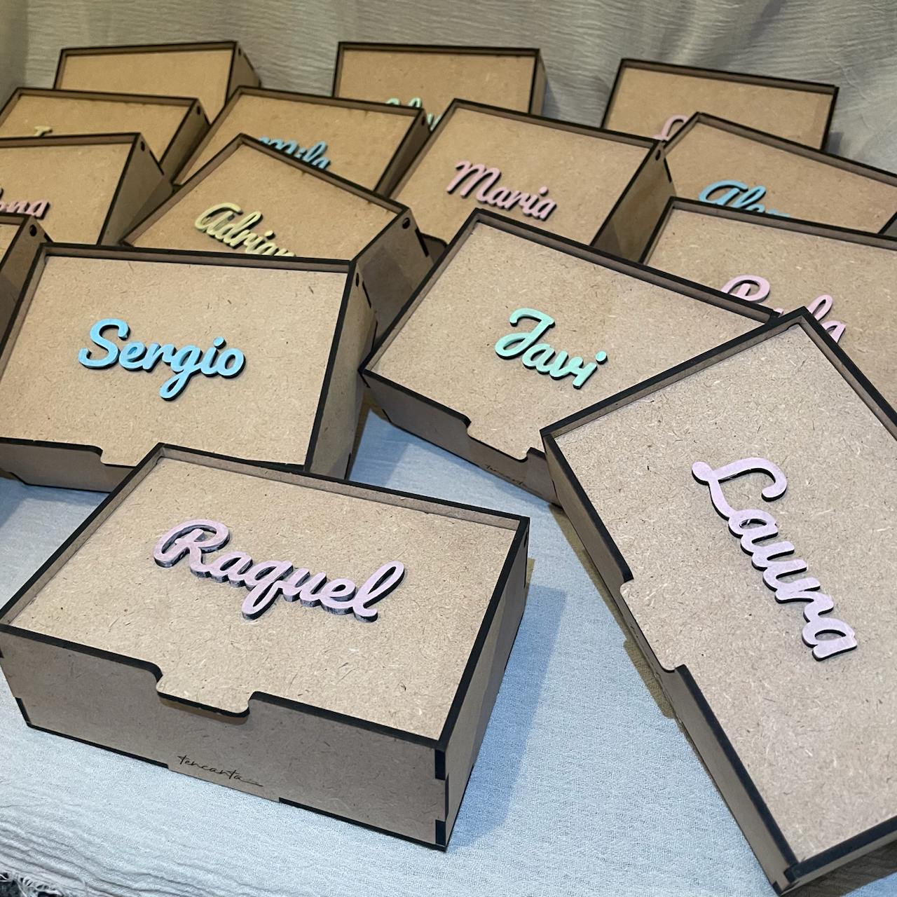 📦 Caja madera personalizada