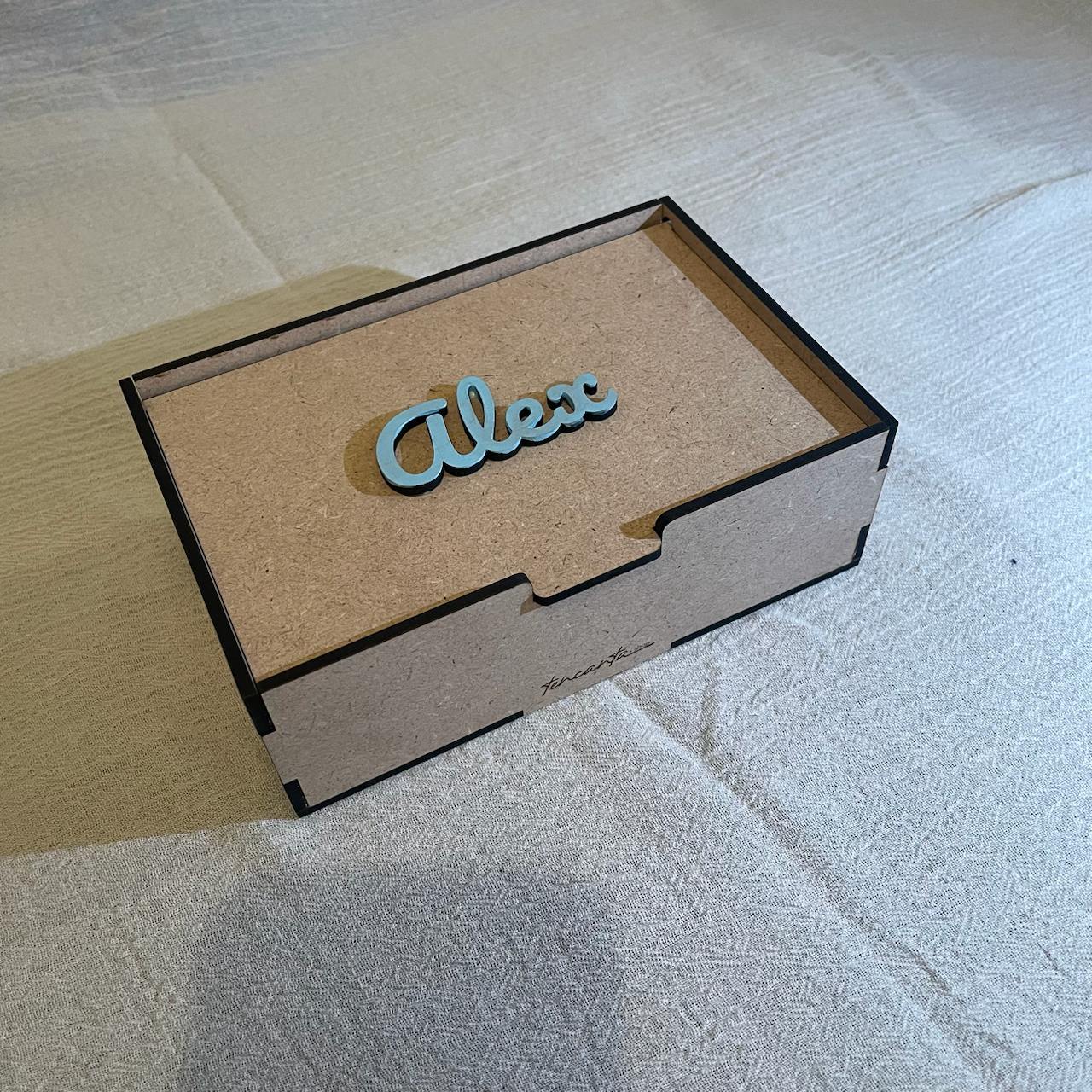 📦 Caja madera personalizada