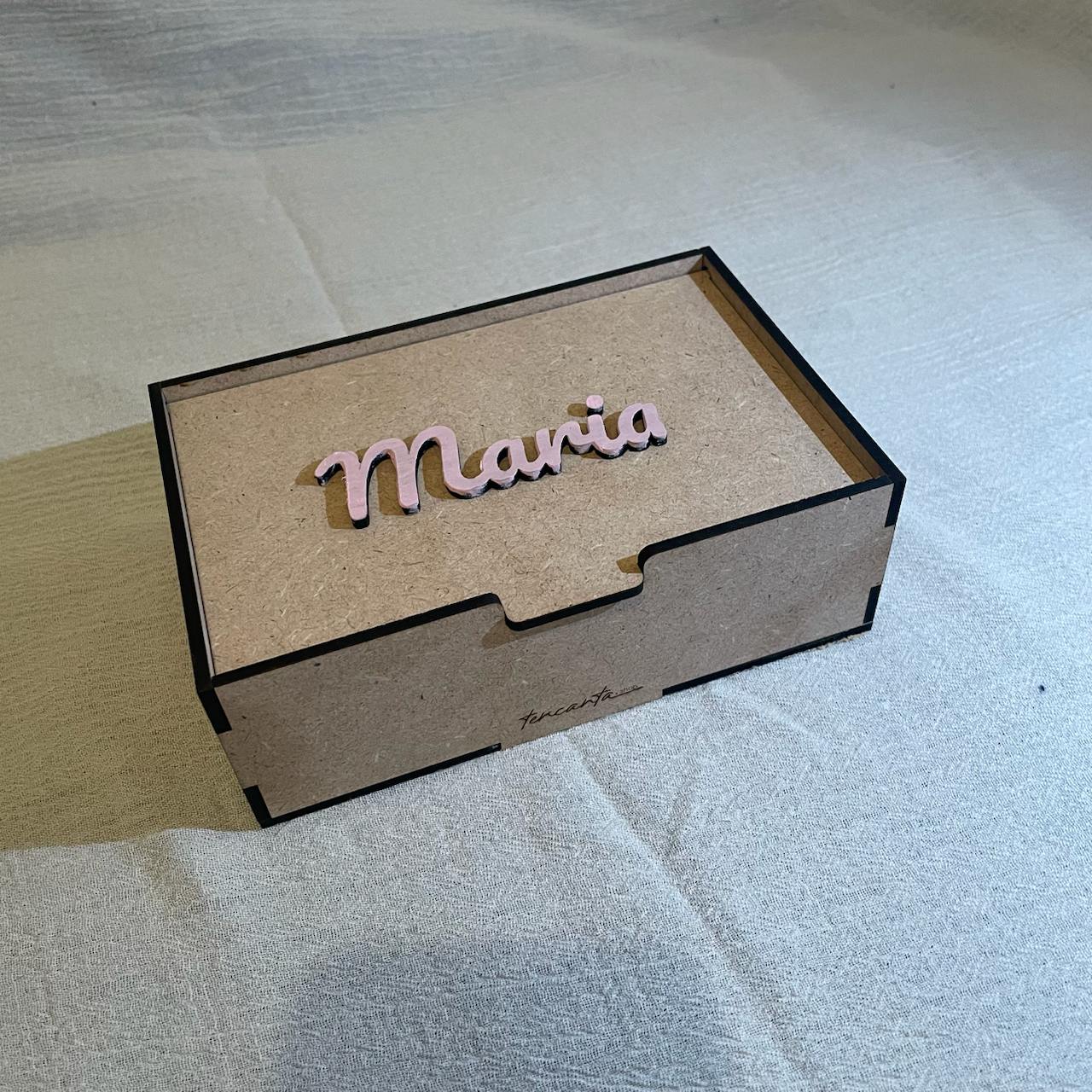 📦 Caja madera personalizada