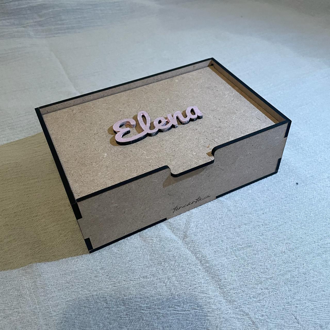📦 Caja madera personalizada