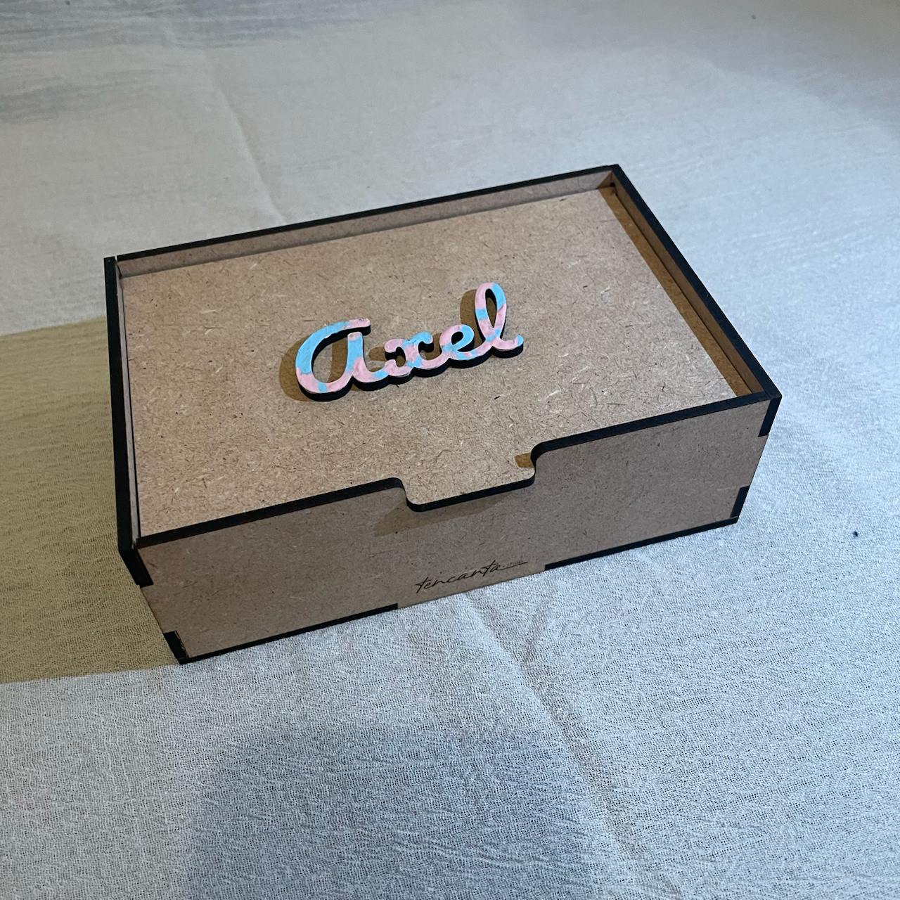 📦 Caja madera personalizada